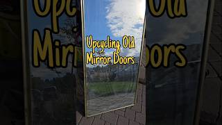 How to repurpose a sliding mirrored closet door [upl. by Ekud625]