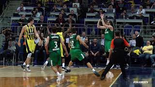 Milaknis sinks it for the win vs EuroLeague champions [upl. by Aciretehs]