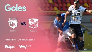 Llaneros vs Orsomarso goles  Torneo BetPlay Dimayor 20231  Fecha 4 [upl. by Eirojam]