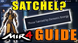 MIR4  Myriad Needle  Those Tainted By Demonic Energy Mystery Guide Scroll Walkthrough Tips [upl. by Nosredna760]