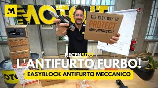 Easyblock lantifurto meccanico PIÙ FURBO DI TUTTI  Recensito [upl. by Ateekan752]