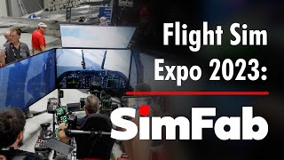 Flight Sim Expo 2023  SimFab [upl. by Nylave623]