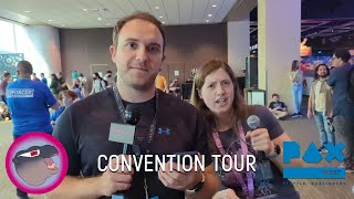 PAX West 2024 Tour Part 1 Show Floor [upl. by Laehctim]