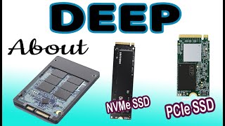 Different Types of SSDs Explained SATA NVMe and PCIe SSDs [upl. by Yusem]