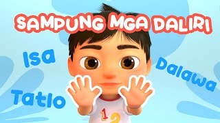 Sampung mga Daliri 2024  Animated Filipino Children Song [upl. by June]