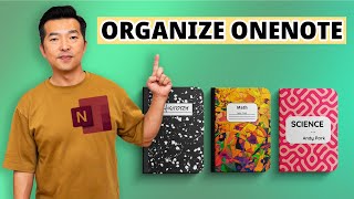 OneNote Organization 101 Beginner Tips for Structuring Your Notes 📝 [upl. by Ttreve982]