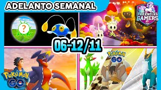 🗓️ ADELANTO SEMANAL DEL 6 al 12 de NOVIEMBRE en UN MINUTO O DOS  Pokémon GO [upl. by Anirroc426]