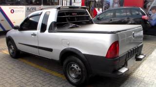 Fiat Strada Trekking 14 8v Flex 2007 [upl. by Burrows462]