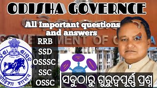 ସ୍ୱାୟତ୍ତ ଶାସନ Odisha Governanceall important questions and answers for all exams [upl. by Adnahs]