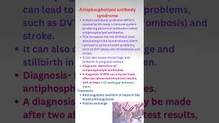 Antiphospholipid antibody Syndrome draditikumar pathologyacademy biology mbbs neetpg [upl. by Isman883]