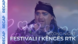 Festivali i Këngës në RTK 2024 Kosovo  Second Night  RECAP [upl. by Sterling]