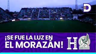 ¡Se fue la energía eléctrica Pequeño apagón eléctrico afectó al Estadio Francisco Morazán [upl. by Elaina75]