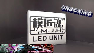 Unboxing PG Gundam Exia LED Unit MJH [upl. by Bovill]