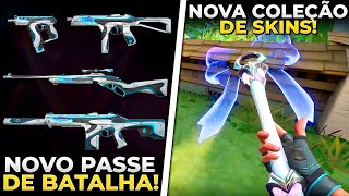 REVELADO O NOVO PASSE DE BATALHA DO VALORANT NOVA COLEÇÃO DE SKINS ASAS ONÍRICAS DE EVORI  CLIPS [upl. by Keller]