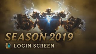 Season 2019  Login Screen  League of Legends [upl. by Ahsuat]