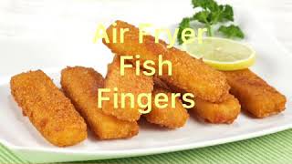 Air fryer Fish fingers Very healthy  Very tasty same like the store Recipe in description box [upl. by Cut]