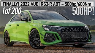 WORLD PREMIERE 2022 AUDI RS3R ABT  500HP600NM BEAST  BEST IN CLASS IN DETAIL 4K [upl. by Magbie]