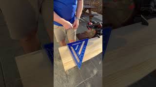 How to use a Rafter Square as a Straight Edge  KINCROME Tool Talk [upl. by Lalitta]