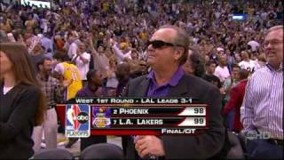 Kobe GameTying  Game Winning Shot vs Suns 06 PlayOffs HD [upl. by Anneuq]