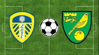 Leeds United vs Norwich Highlights Goals  Championship 202324 Playoffs  eFootball PES 2021 [upl. by Acemat]