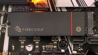 Seagate Firecuda 530 2TB Gen 4 SSD  Heat Sink  Review [upl. by Hallee]