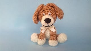 Cane Amigurumi Uncinetto Tutorial 🐶 Dog crochet Amigurumi Pattern 🌼 Perro Crochet Amigurumi Tutorial [upl. by Julee]