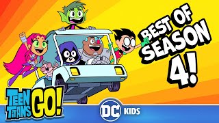 Season 4 BEST Moments Part 2  Teen Titans Go  dckids [upl. by Llenyar741]