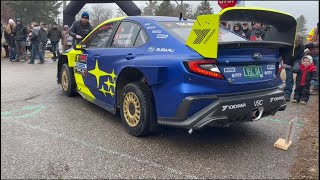 SnoDrift Rally 2024  Action and Raw Sound Semenuk Pastrana and more [upl. by Nelrac610]