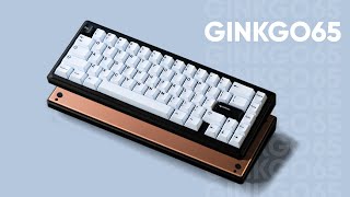 Ginkgo65 Custom Mechanical Keyboard Build [upl. by Llatsyrk]