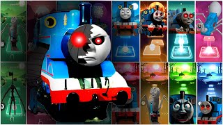 Thomas Train Exe 🆚 Evil Thomas 🆚 Spider Thomas 🆚 Thomas TheTrain  Tiles Hop Edm Rush [upl. by Pavior]