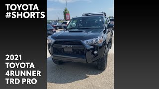 Just arrived  2021 Toyota 4Runner TRD PRO in black shorts [upl. by Ragan241]