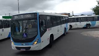 Movimentação de ônibus no Terminal de Integração 3  Cidade Nova 27052024 [upl. by Aiam407]