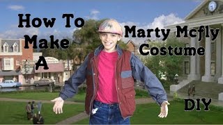 Make a DIY Marty Mcflys Costume Back To The Future 2 [upl. by Coray]