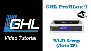 WiFi setup using automatic IP via GHL Control Center example ProfiLux 4 [upl. by Ahsiugal]