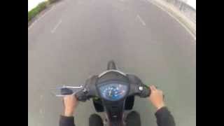 Yamaha Sirius 110cc Test Speed [upl. by Pernick]