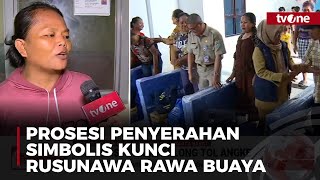 Prosesi Penyerahan Simbolis Kunci Rusunawa Rawa Buaya [upl. by Nahpos]