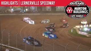 World of Outlaws Morton Buildings Late Models Lernerville Speedway June 21 2019  HIGHLIGHTS [upl. by Dalis]