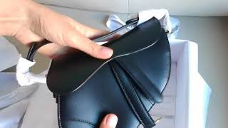 DIOR Saddle Bag Unboxing [upl. by Sivrep]