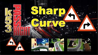 Sharp Curve Ahead Sign K53 Learners Licence Tuition K53 Questions and Answers Road Rules amp Signs [upl. by Kcitrap]