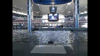 Ford Mezzanine  Cowboy Stadium Fountain  Entech Innovative Engineering [upl. by Saiasi38]