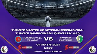 KARABÜK YAŞA VE YAŞAT VETERANLAR  ÇAYCUMA MASTERLER  sekamedya [upl. by Deevan]