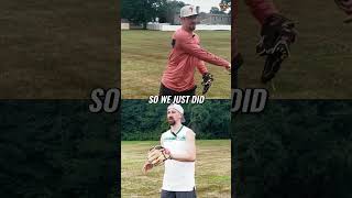 100 Yard Baseball Toss Challenge Can You Do It [upl. by Ynatil]