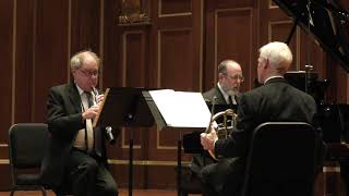 I Allegro moderato  Trio in A minor for piano oboe and horn 1887 by Carl Reinecke [upl. by Lucias575]