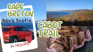 24 Hours in Cape Breton Nova Scotia amp the Cabot Trail [upl. by Fairley621]