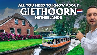 Giethoorn Netherlands BEST Giethoorn Travel Guide amp Village Walk Vlog [upl. by Ztnaj]