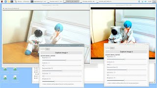 Control Raspberry Pi Cameras with GUI brightness Contrast ExposureValue Saturation amp Sharpness [upl. by Kannan]