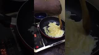 Scrambled eggs shortvideo food kimsrunchef5314 [upl. by Llessur]