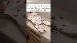 Corre aqui mamãe Vem ver esse conjuntinho da Shopee enxovaldobebe enxovaldobebê maternidade [upl. by Aisatal]