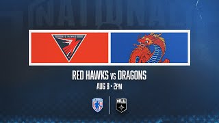 2024 NCBS National Championship  Day 2  Red Hawks vs Dragons [upl. by Nodearb232]