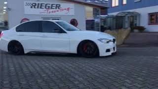 Rieger BMW 3er F30 Friedrich Anlage Sound [upl. by Remo]